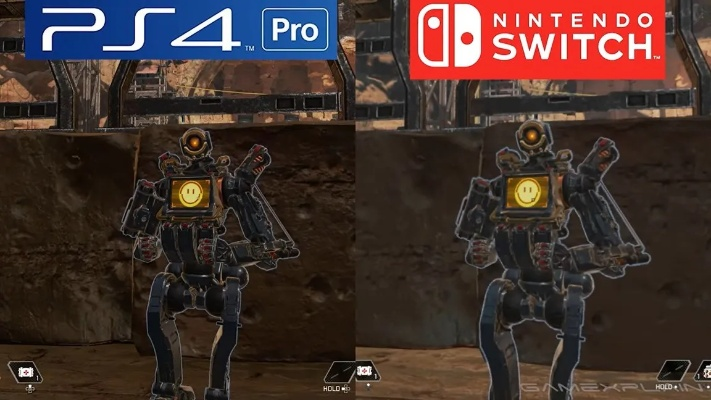 《Apex英雄》画面对决：Switch版VS PS4 Pro版，视觉体验升级解析