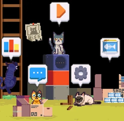 《跃猫娘》像素跳跃新体验，畅玩难关发售中！