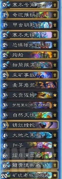 深度解析：蓝蓝绿DK卡组构筑攻略，解锁炉石传说新境界