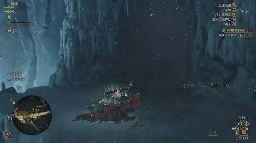 《怪物猎人荒野》冰雾断崖矿脉攻略：雪山矿石采集路线全解析