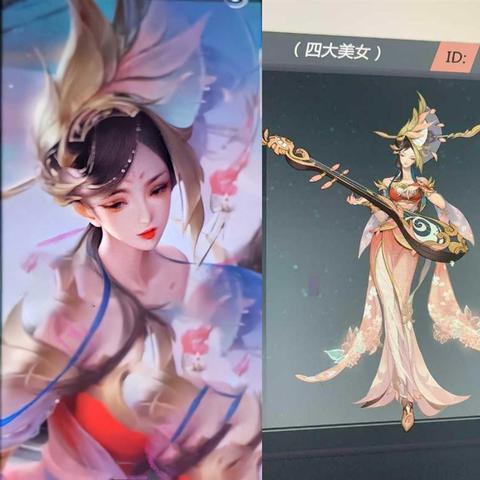 《王者荣耀》西施建模引热议：玩家视角下的美与争议