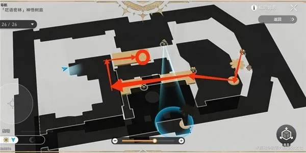 星穹铁道宝箱探秘：呓语密林神悟树庭新发现