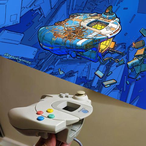 国外画师神作变形，游戏机变身变形金刚揭秘！