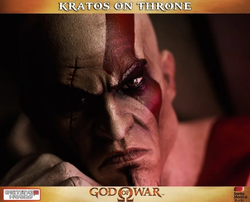 《战神2》奎爷王座手办限时抢购,独家折扣! 《战神2》奎爷王座手办限时抢购,独家折扣!