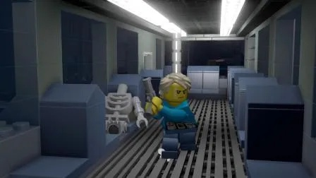 《生化危机2》莱昂惊险重生，乐高世界再现真实求生传奇