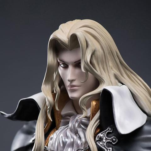 阿鲁卡多雕像重塑：逼真再现恶魔城传奇风采