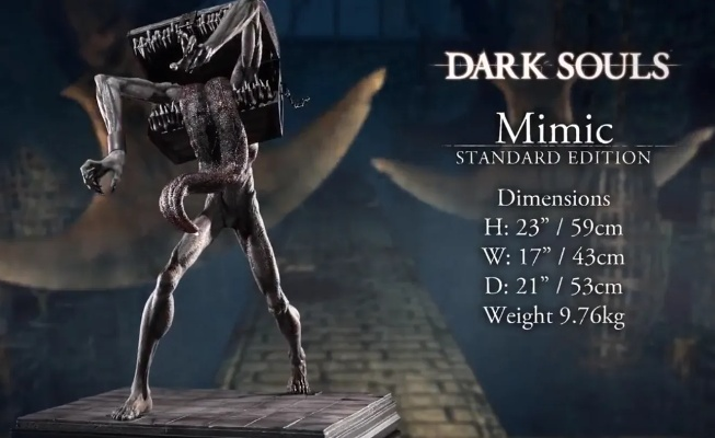 《黑暗之魂》宝箱怪手办惊悚再现，神秘力量震撼登场