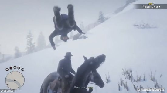 天外飞马惊现荒野，大镖客搞笑瞬间揭秘新视角