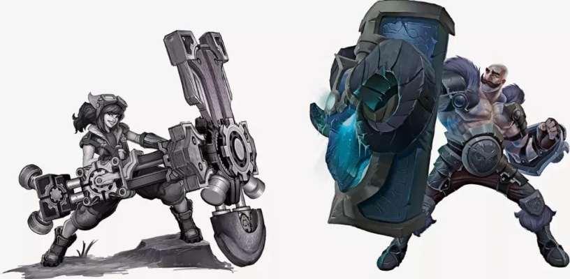《英雄联盟》射击版概念图曝光:经典英雄变身枪战王者 《英雄联盟》射击版概念图曝光:经典英雄变身枪战王者