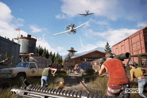 孤岛惊魂5：沙盒探险启新篇，生存竞技新纪元