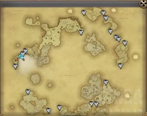 《风脉泉点全揭秘:揭秘《最终幻想14》7.0版地图宝藏》 《风脉泉点全揭秘:揭秘《最终幻想14》7.0版地图宝藏》