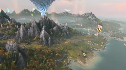 《全面战争：战锤2》首曝全新战役地图，探索未知战略新篇章