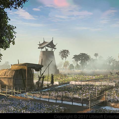 探寻古埃及奥秘，揭秘刺客起源传奇