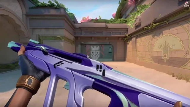 《无畏契约》新皮肤特效曝光！紫金3.0喷漆升级来袭，视觉盛宴！