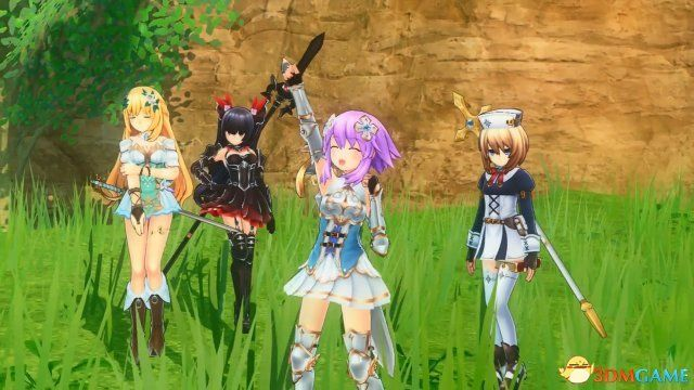 四女神集结，畅游《四女神Online》全新网游体验，笑破次元壁！