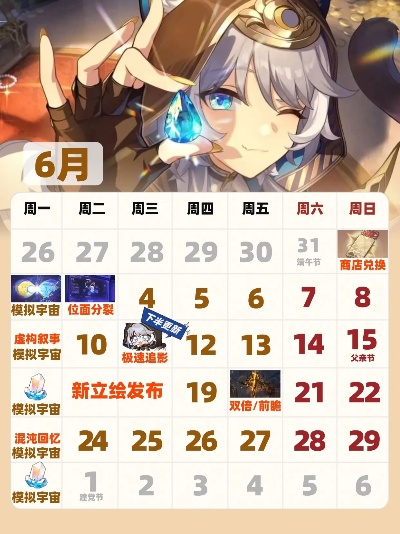 《崩坏星穹铁道》2.2版本狂欢盛典,揭秘新价值活动日历揭晓 《崩坏星穹铁道》2.2版本狂欢盛典,揭秘新价值活动日历揭晓