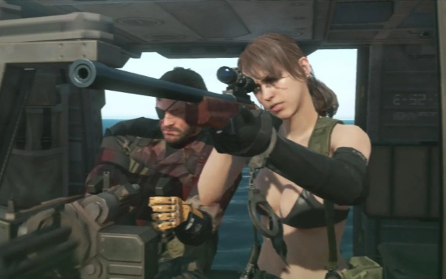 性感女兵夏日风情，合金装备5幻痛DLC新体验