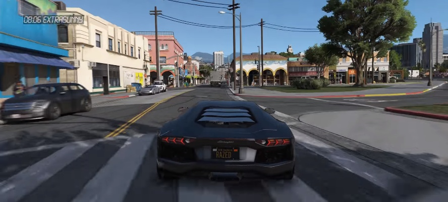 《侠盗猎车手5》Mod升级！iCEnhancer写实画质新体验