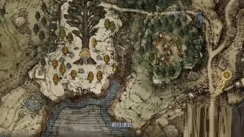 《艾尔登法环》寻宝秘籍：揭秘小黄金树精准位置