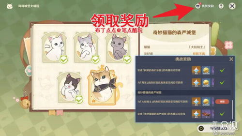 茸茸城堡大喵险四关攻略：高效通关秘籍，轻松解锁新境界