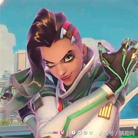 《守望先锋》新英雄Sombra揭秘：神秘面纱下的价值解析