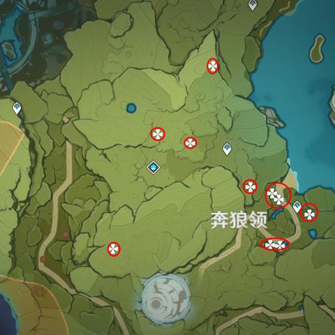 《原神》4.5版本小灯草高效采集攻略，解锁神秘新技巧