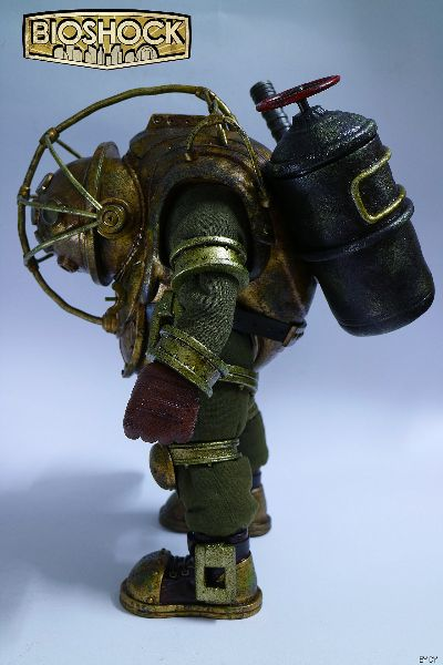 《生化奇兵》大老爹手办:经典造型,豪华限定版来袭! 《生化奇兵》大老爹手办:经典造型,豪华限定版来袭!