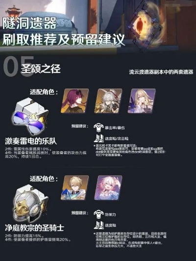 《崩坏星穹铁道》2.0新遗器盘点：揭秘神秘新装备！