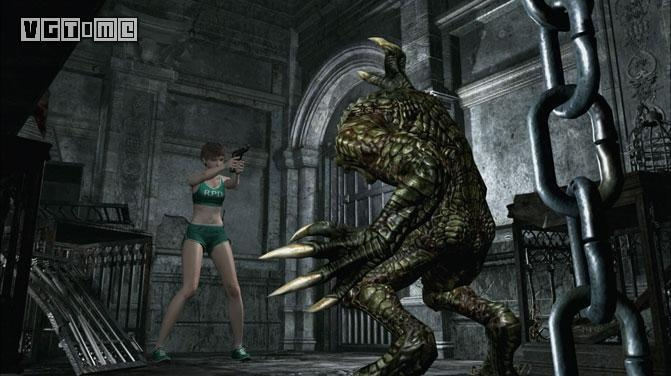 惊悚揭秘：高清重制版《生化危机0》恐怖生物惊悚再现