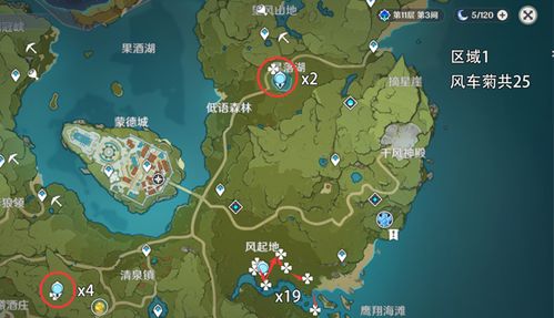 《原神》湖光铃兰攻略：高效采集路线曝光