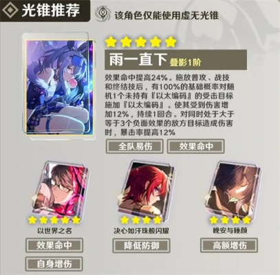 卢卡光锥解析：打造星穹铁道最强遗器攻略