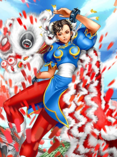 力量之美,街霸女神风采独领风骚 力量之美,街霸女神风采独领风骚