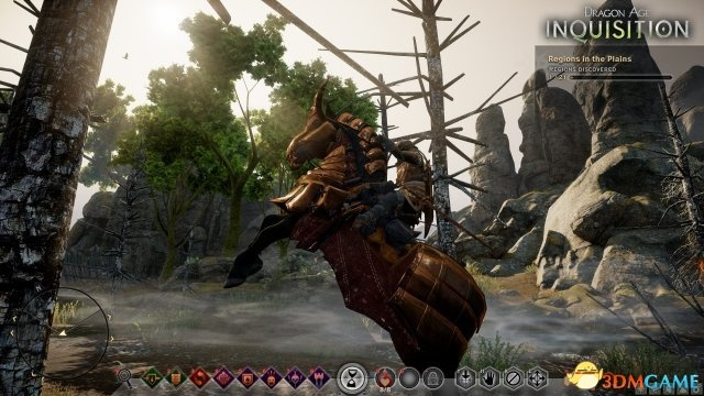 龙腾世纪3：审判坐骑探险，超大地图新体验