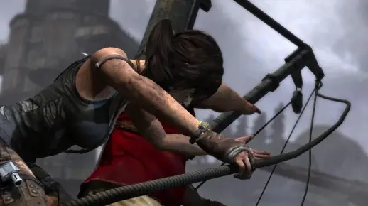 《古墓丽影9》劳拉惊险35死法，绝美身影历尽磨难展新姿