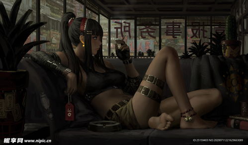 孤岛惊魂3人物原画赏，爷们烟韵风华尽显独特魅力