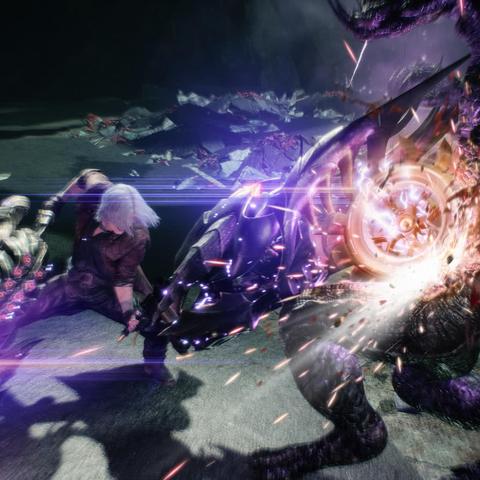 《鬼泣5》巅峰对决!但丁英勇斩蜘蛛,华丽技能新体验 《鬼泣5》巅峰对决!但丁英勇斩蜘蛛,华丽技能新体验