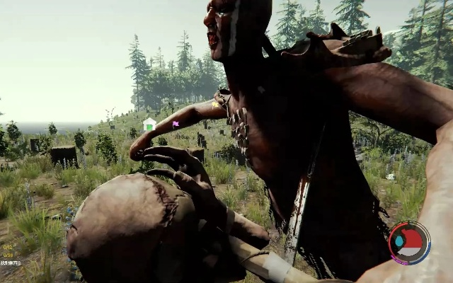 食人族突袭：迷失森林探险求生之旅