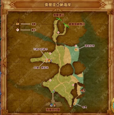 《勇者斗恶龙11》地图全览攻略，中文版收藏品标注深度解析