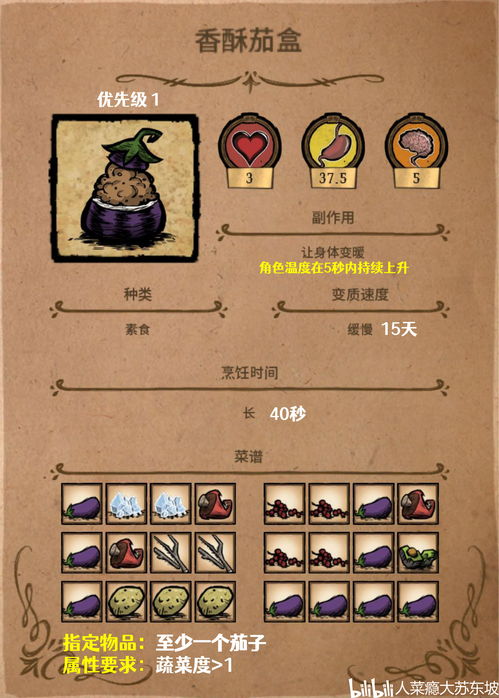 《饥荒》盘点：最强与最烂食物揭秘，十大实用美食攻略全解析