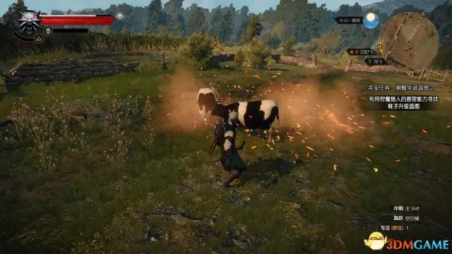 《巫师3》次世代版快速刷金攻略，新手村赚钱技巧揭秘