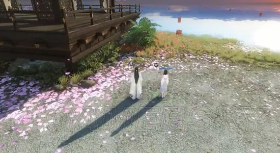 逆水寒恋之风景攻略：雨中坚韧任务高效完成技巧解析