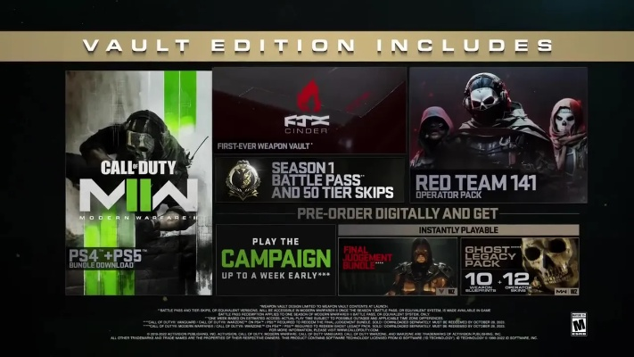 《使命召唤19现代战争2》金库版奖励速领攻略！