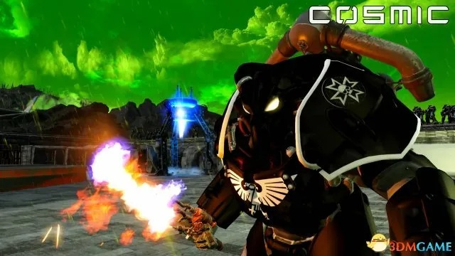 《辐射4》Mod混战：战锤40K激战正酣，跨次元对决！