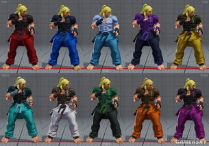 《街头霸王5》全角色服饰揭秘，服装大全深度解析