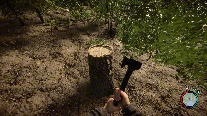 《森林之子》开局生存攻略：高效单人刷木头技巧解析