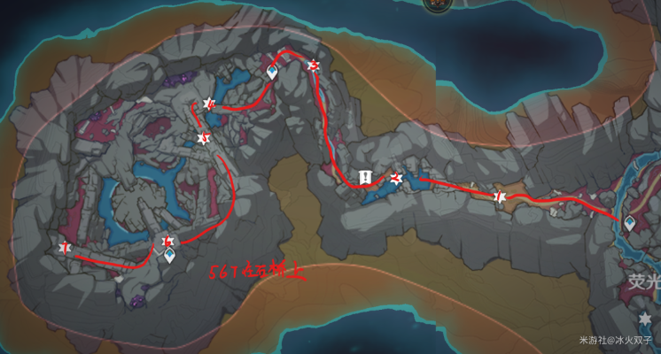 《原神》突破攻略：伊安珊琉鳞石高效采集路线曝光