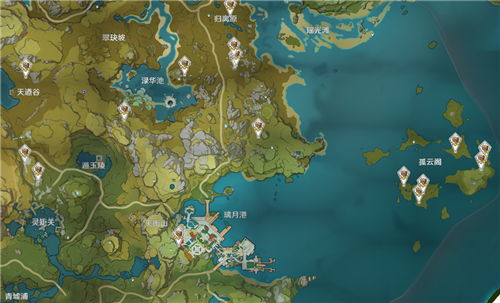 《原神》浮空岛宝箱：破碎之海西侧隐藏秘境攻略速查