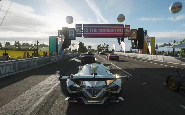 《地平线4》超级重卡新截图曝光！速度与激情！