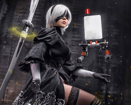 《尼尔2B性感Cosplay，游戏女神诱惑全开》