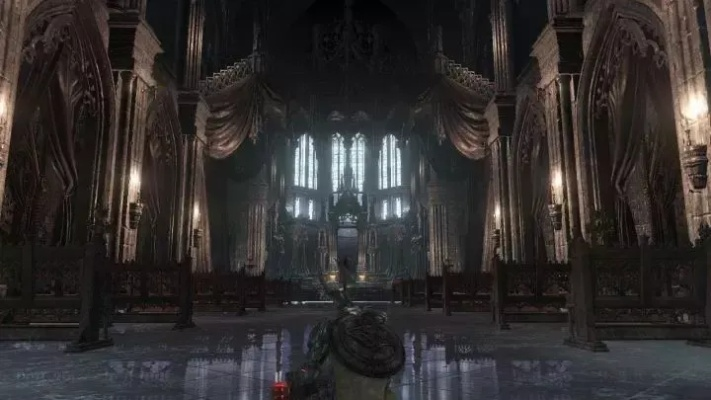 《黑暗之魂3》收藏级场景图赏：揭秘游戏中的宏伟大气世界